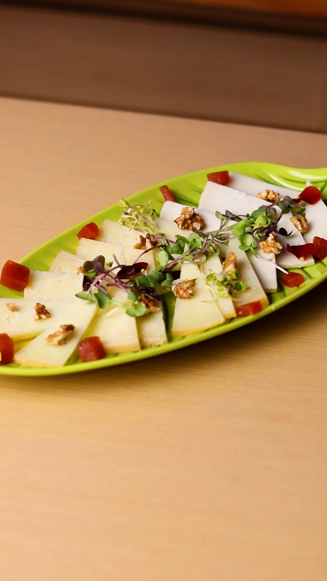 Cheese Board with Quince Paste and Cashews: Aged Quevedo, Pata de Mulo and Smoked Idiazabal