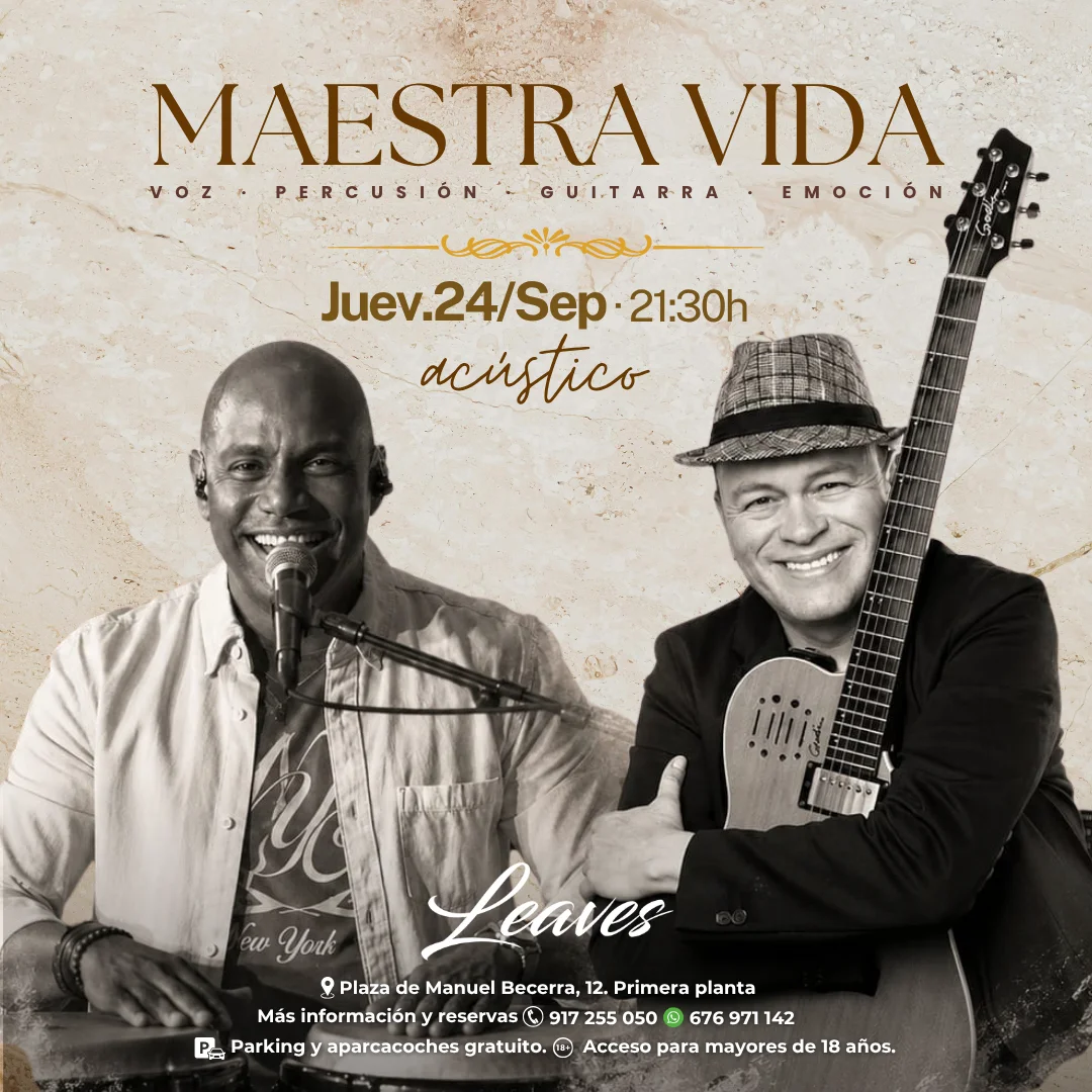 MAESTRA VIDA ACÚSTICO