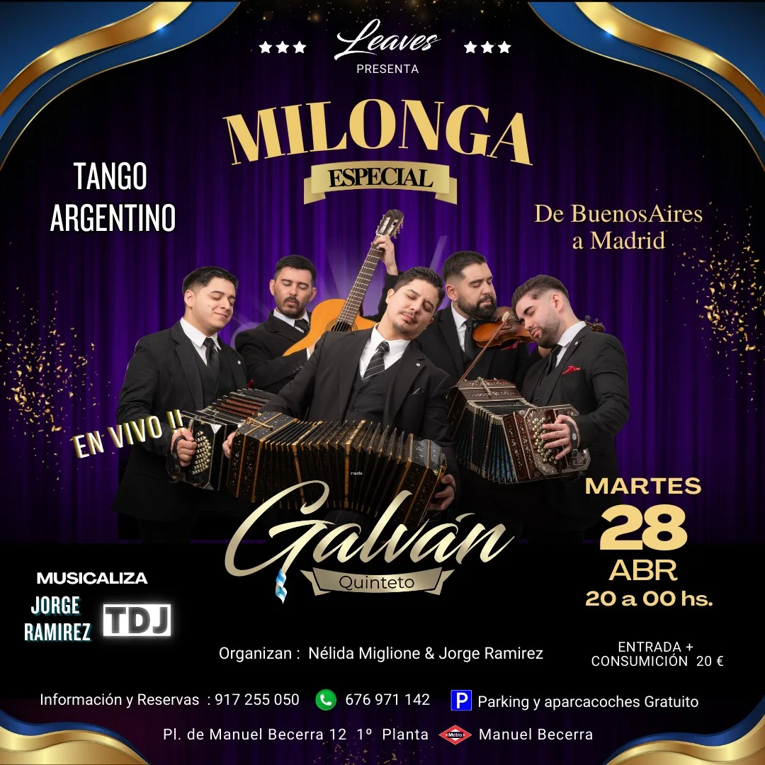 QUINTETO GALVÁN - MILONGA ESPECIAL